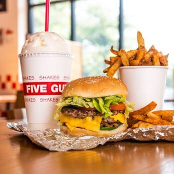 Five Guys Menu Prices